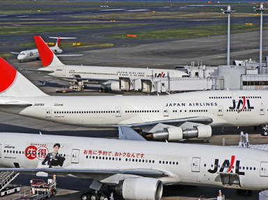 JAL cancels hundreds of flights to China