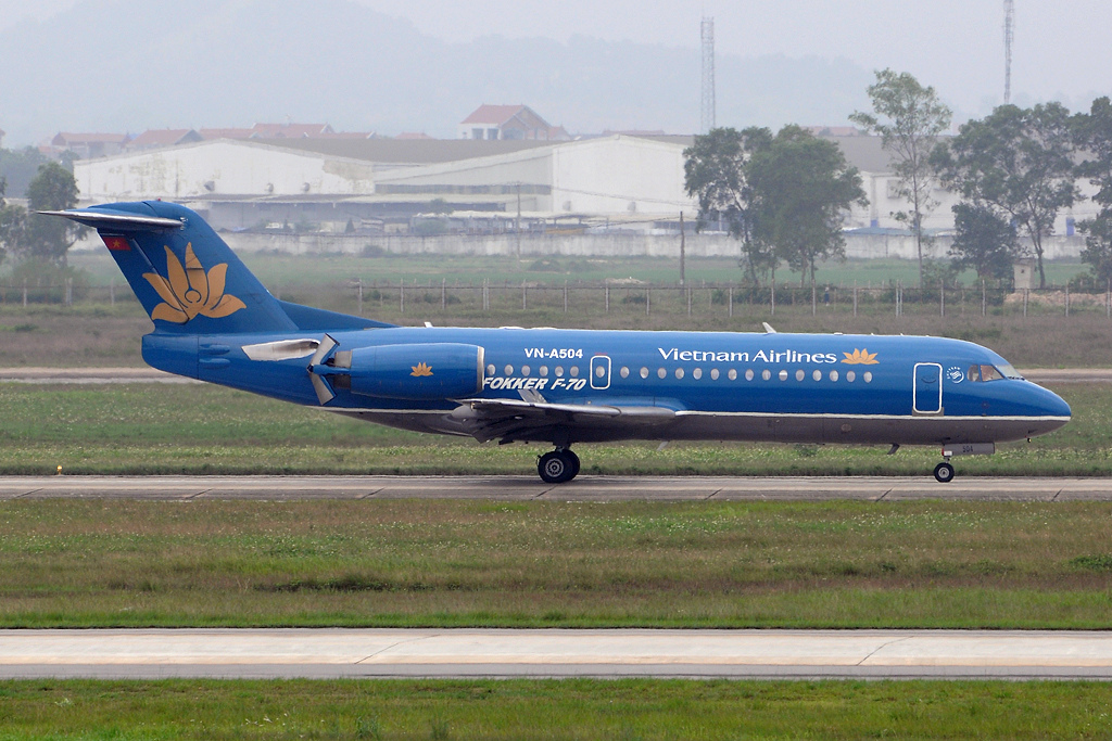 Vietnam Airlines to stop operating Fokker70